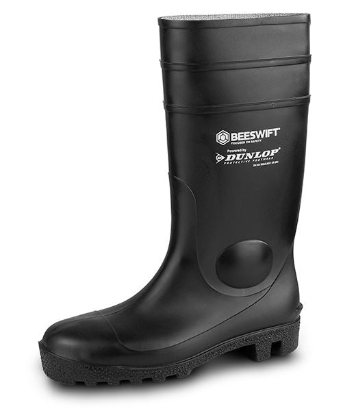 Dunlop Aston Wellington Boots Waterproof Work Wellies Farming Outdoor Black