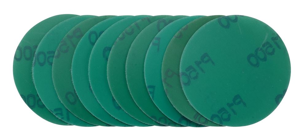 08111 Draper Wet and Dry Sanding Discs with Hook and Loop, 75mm, 1500 Grit (Pack of 10 Professional Trade DIY Workshop Garage Use