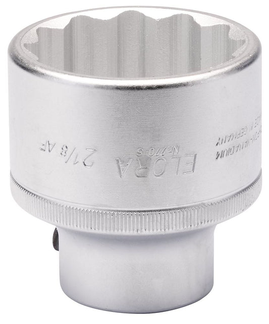 00640 Elora Elora Bi-Hexagon Socket, 2.1/8 3/4 Sq. Dr. 770-SA 2.1/8 3/4 Sockets Professional Trade DIY Workshop Garage Use