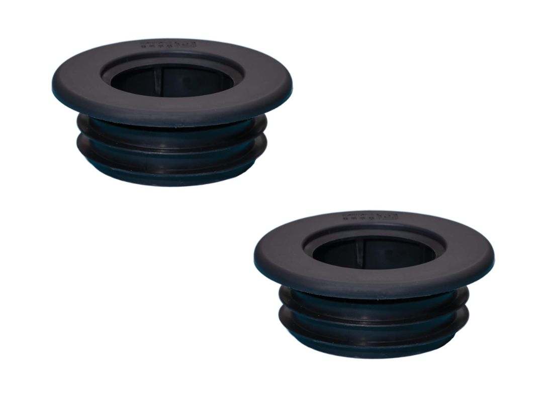PIPESNUG 32MM SOLV WELD; BLACK (2 PK)