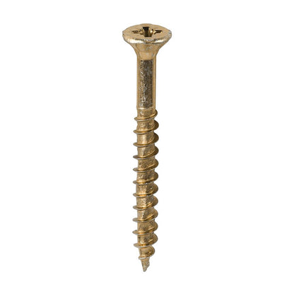 TIMCO Velocity Screw PZ3 CSK ZYP 6.0 x 60 Gold Pack 200