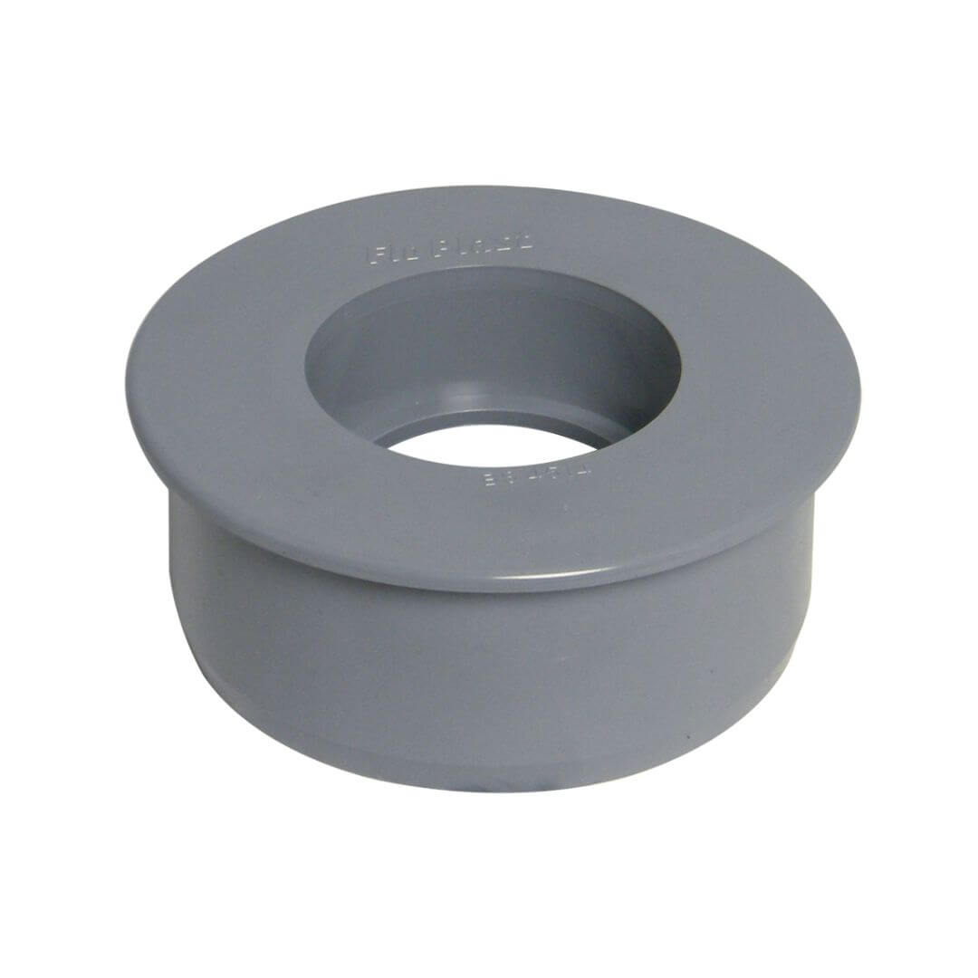 FLOPLAST RING-SEAL REDUCER(WASTE);110X50MM WASTE GRY