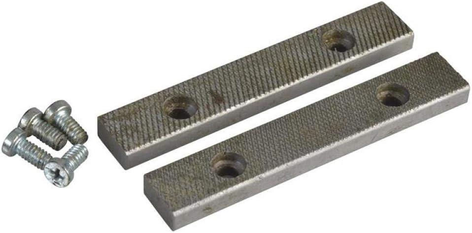 IRWIN Record T4-D Replacement Vice Jaws & Screws 115mm 4 1/2in