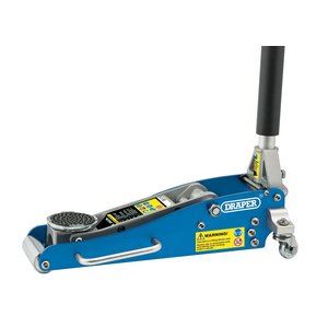Draper 1.25T ALUMINIUM JACK 31242 Aluminium Trolley Jack (1.25 tonne)