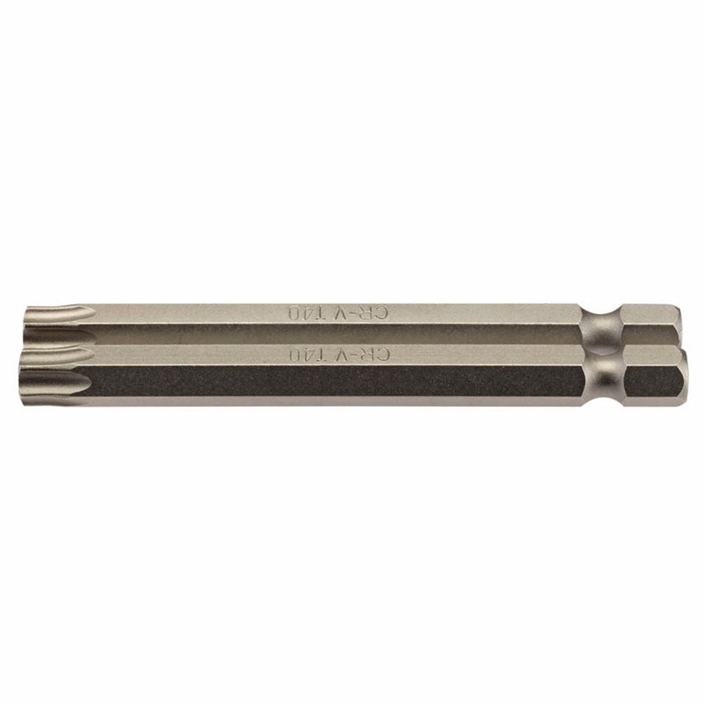 Draper 2PC 75MM T40 S/D.BIT 66853 1/4" hex. Draper TX-STARÂ® E Shank Insert Bits