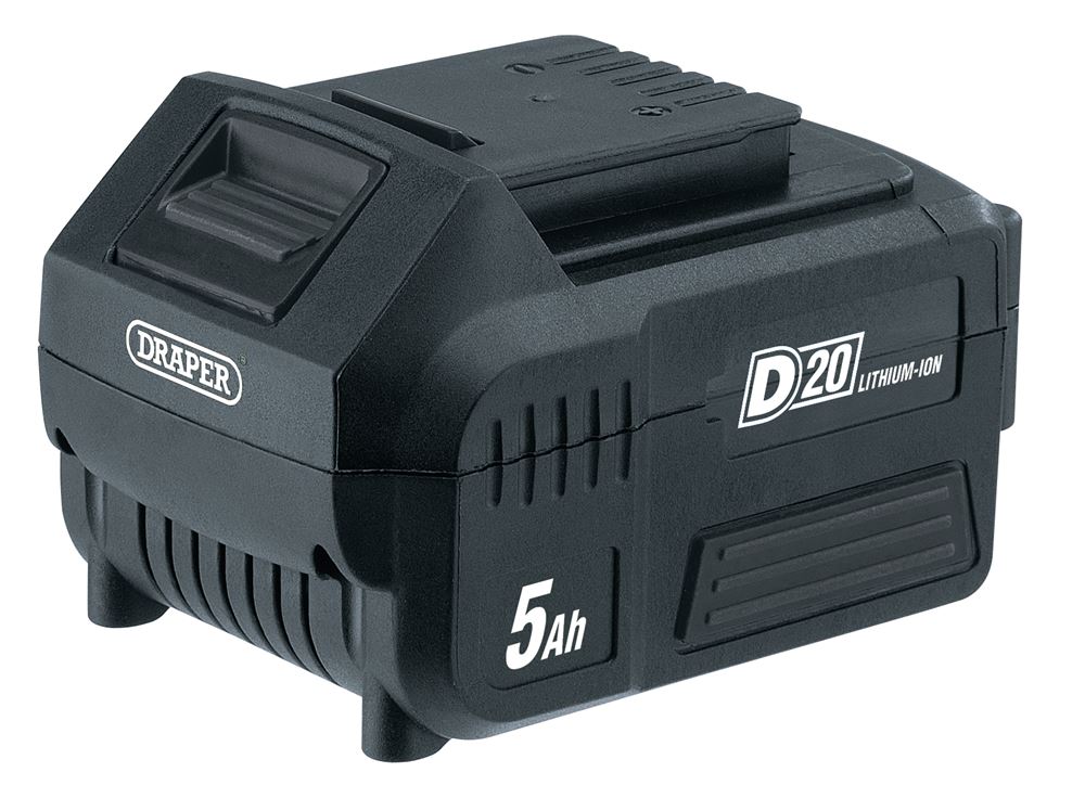 Draper D20 5.0AH BATTERY 55907 55907 D20 20V Li-ion 5.0AH Battery