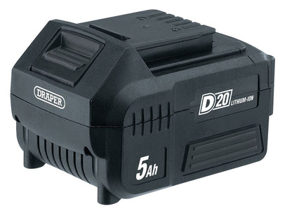 Draper D20 5.0AH BATTERY 55907 55907 D20 20V Li-ion 5.0AH Battery