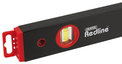 68018 Draper Redline Redline Box Spirit Level, 1200mm RL-BOXL Levels Professional Trade DIY Workshop Garage Use