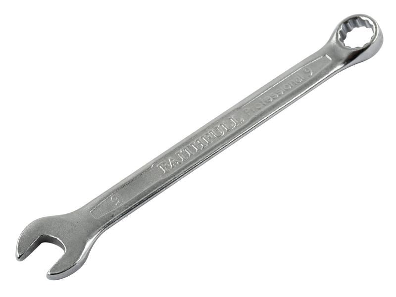 Faithfull FAISPAC9 Combination Spanner CV Satin Finish 9mm |