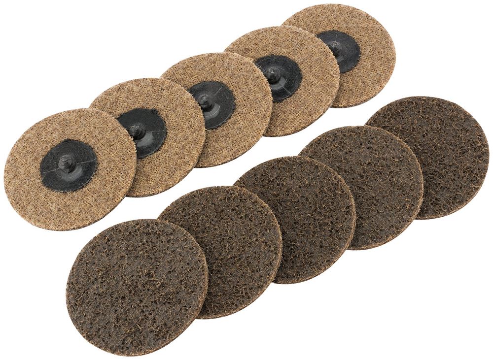 Draper SURF.COND.PAD 75MM COURSE(10) 75628 Polycarbide Abrasive Pads
