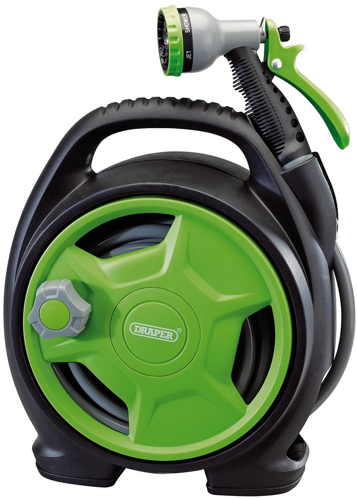 25002 Draper Mini Hose Reel Set, 10m GWMHRS2 Hoses and Hose Reels Professional Trade DIY Workshop Garage Use