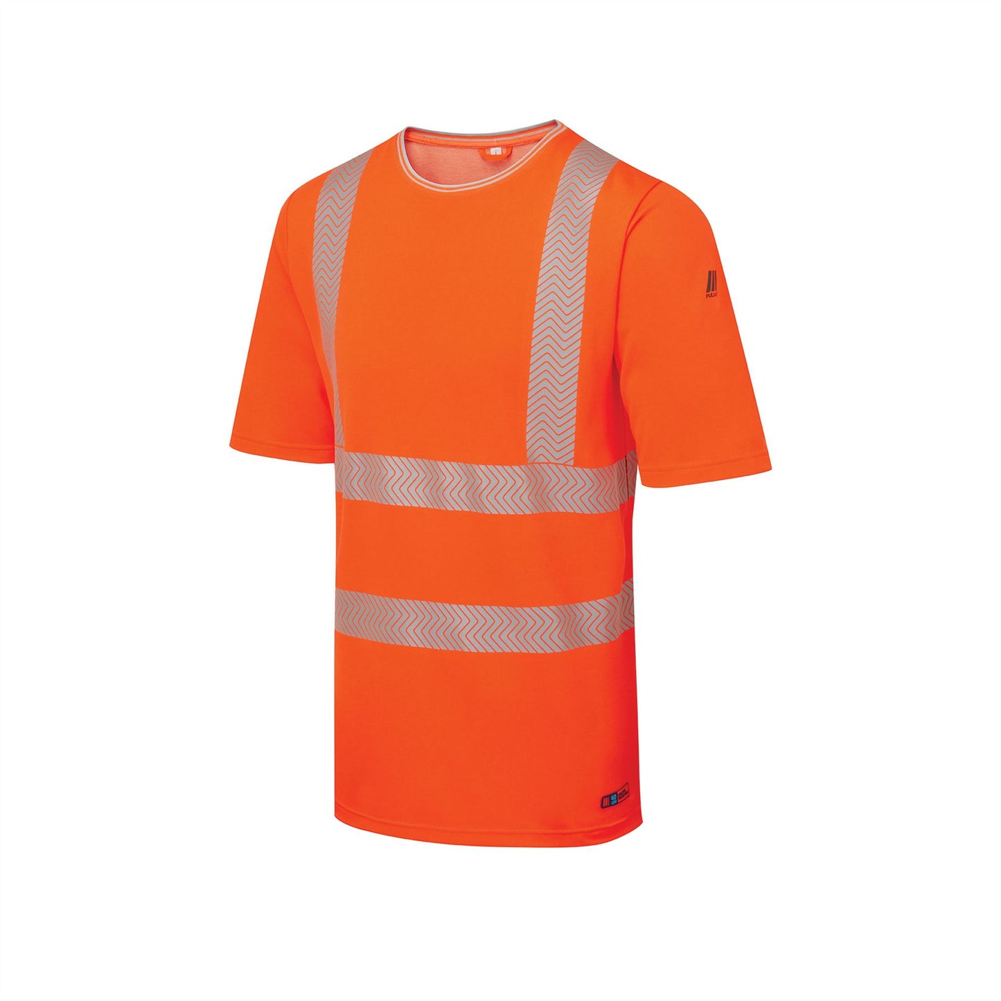 Pulsar LFE933 GRS Hi Vis Short Sleeve T-Shirt Yellow Orange High Visibility Workwear