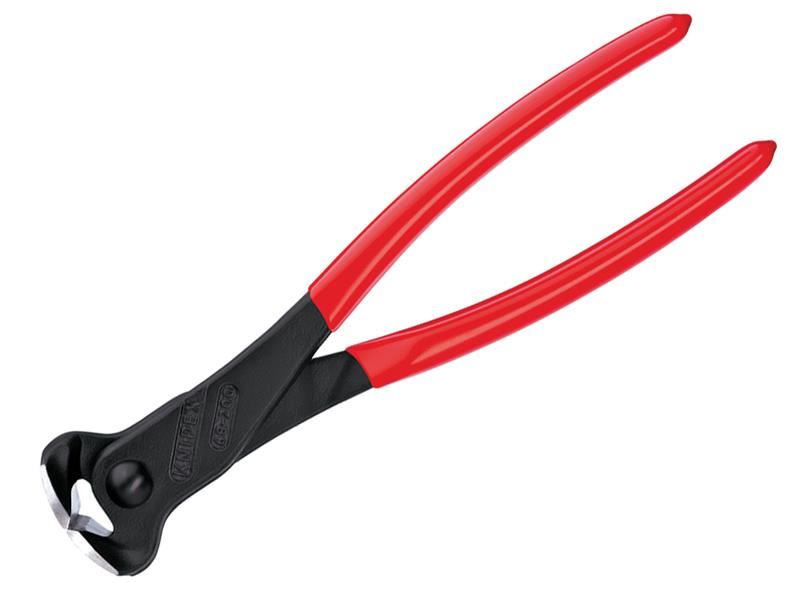 Knipex 68 01 200 End Cutting Pliers PVC Grip 200mm (8in) Loose