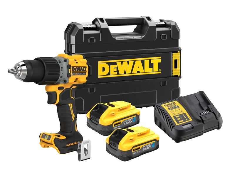 DeWalt DCD805H2T XR BL G3 Combi 18V 2 x 5.0Ah POWERSTACK Li-ion