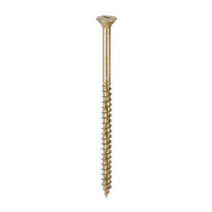TIMCO Velocity Screw PZ2 CSK ZYP 5.0 x 90 Gold Pack 100