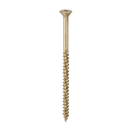 TIMCO Velocity Screw PZ2 CSK ZYP 5.0 x 90 Gold Pack 100