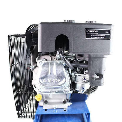 Hyundai HY70100P Petrol Air Compressor 7hp 10.7CFM 145psi 90 Litre Workshop Compressor Garage Air Compressor Workshop Garage Pneumatic Tools