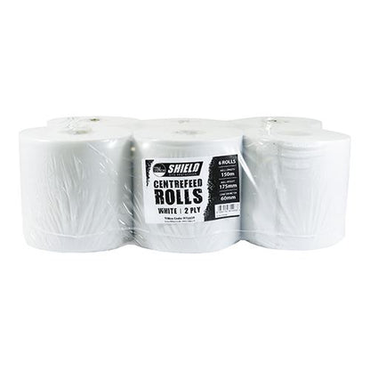 TIMCO Centrefeed Roll White 150m x 175mm White Pack 6
