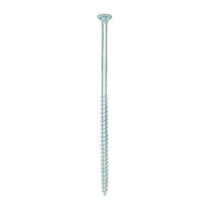 TIMCO Solo Woodscrew PZ2 CSK Zinc 5.0 x 120 Silver Pack 100