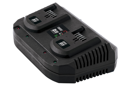 Draper D20 2X3.5A TWIN BATTERY CHRGR 92239 92239 D20 20V Fast Twin Battery Charger, 2 x 3.5A