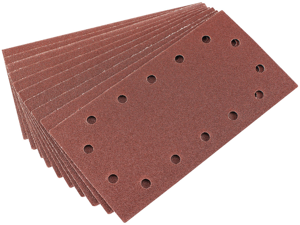 Draper SANDING SHEET 115X227 (10) 60G 92309 Aluminium Oxide Sanding Sheets (115 x 227mm)