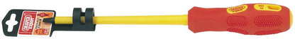69215 Draper Expert Expert VDE Approved Fully Insulated Plain Slot Screwdriver, 6.5 x VDE Insulated Screwdrivers Professional Trade DIY Workshop Gar