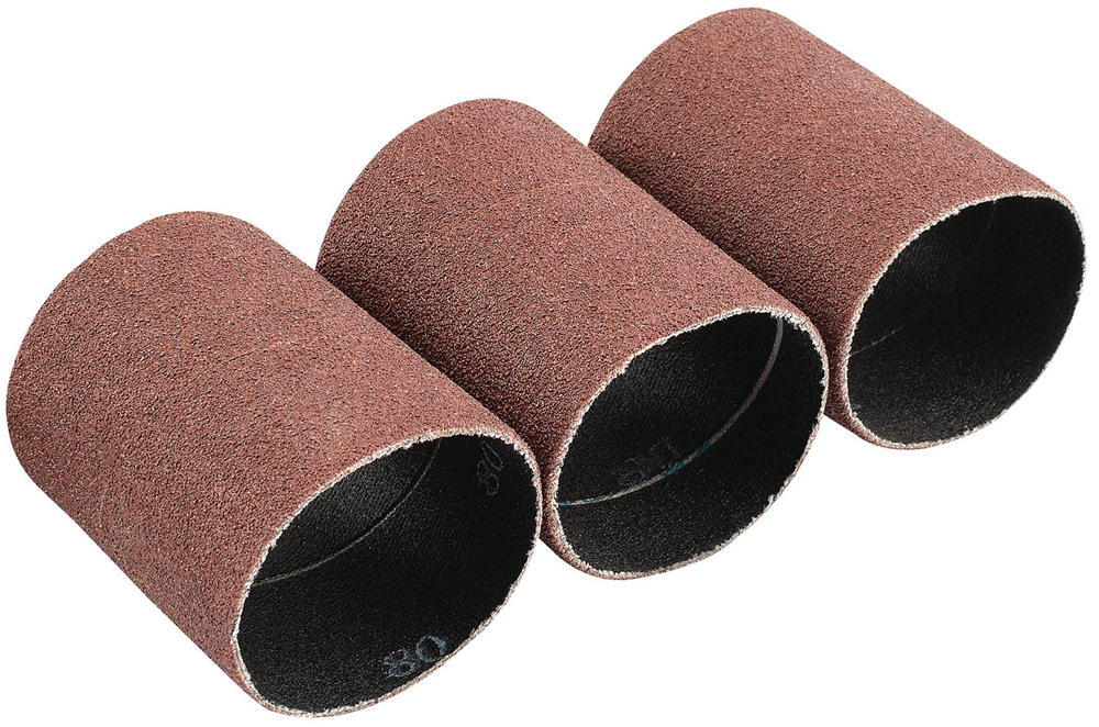 Draper SANDING SLEEVE 45X60MM 80G 3PK 93353 Pack of Three Aluminium Oxide Sanding Sleeves (45 x 60mm)