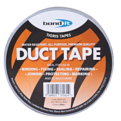 Bond It Duct Tape Heavy Duty Waterproof Adhesive Repair Tape 48mm x 50m