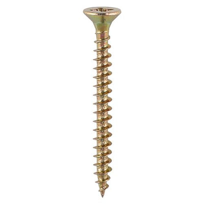 TIMCO Solo Woodscrew PZ2 CSK ZYP 5.0 x 40 Gold Pack 200