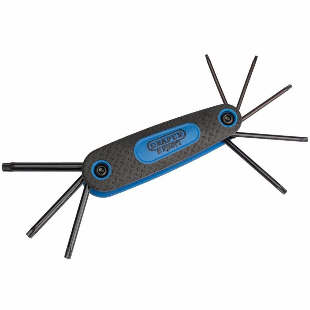 Draper HEX KEY SET-TX-STAR-8PC S/GRIP 33840 Draper TX-STARÂ® Key Set (8 Piece)