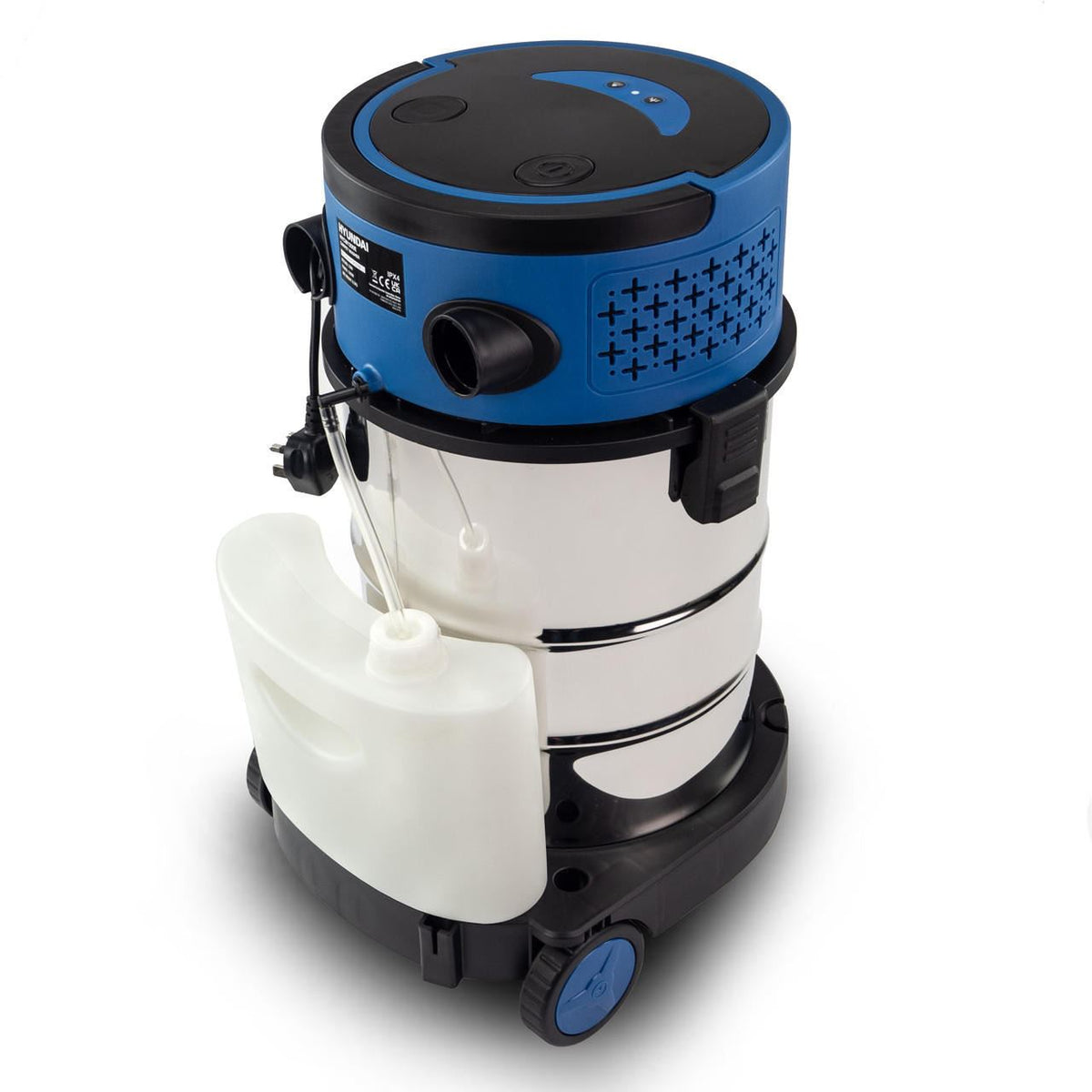 Hyundai HYCW1200E Carpet Cleaner 25L 18kPa Wet Dry Vac 1200W 2 in 1 Upholstery Cleaner Wet Vac Upholstery Wet Vacuum