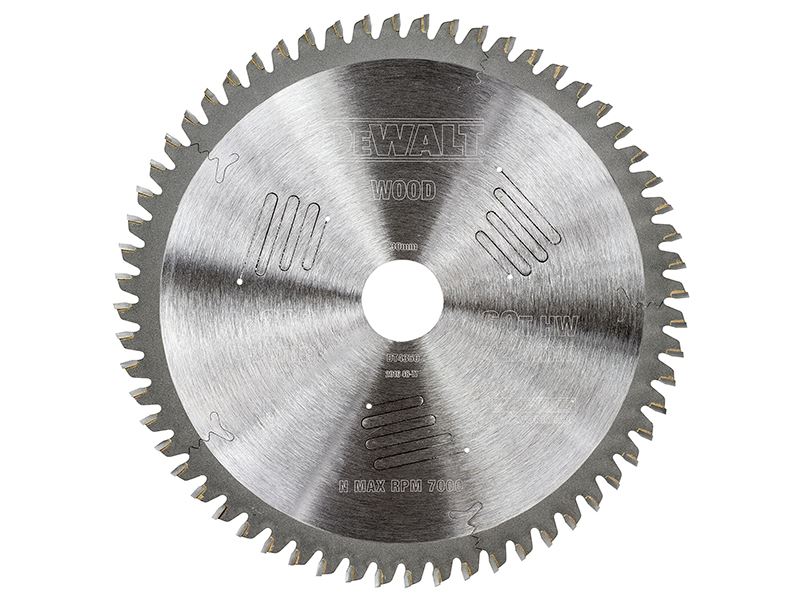 DeWalt DT4350-QZ Series 60 Circular Saw Blade 216 x 30mm x 60T ATB/Neg