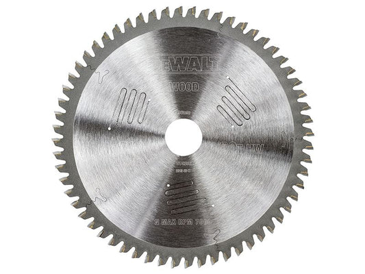 DeWalt DT4350-QZ Series 60 Circular Saw Blade 216 x 30mm x 60T ATB/Neg