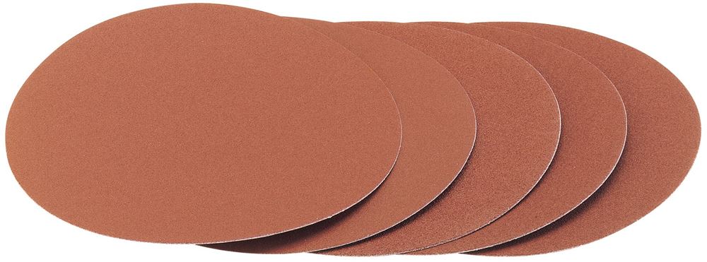Draper 222MM SANDING DISC COARSE PK5 72230 Hook and Loop Aluminium Oxide Sanding Discs (230mm)