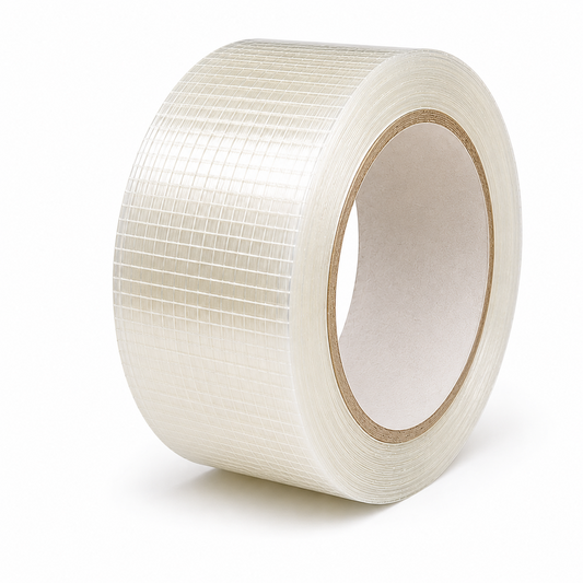 Yuzet Crossweave Tape 48mm x 50m Heavy Duty Reinforced Repair & Packaging Tape