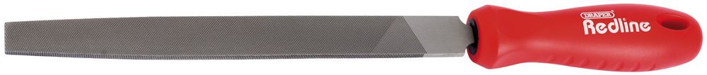 80541 Draper Redline Redline Second Cut Flat File, 200mm RL-HF200 Files Professional Trade DIY Workshop Garage Use