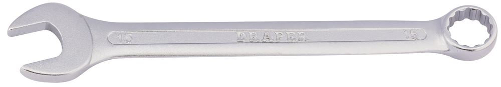 Draper 15MM COMBINATION SPANNER 68037 Draper Redline Metric Combination Spanners