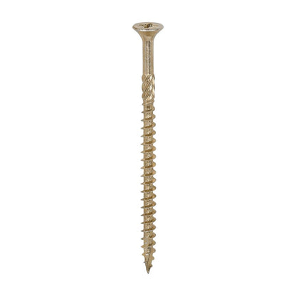 TIMCO C2 Strong-Fix PZ3 CSK ZYP 6.0 x 100 Gold Pack 100