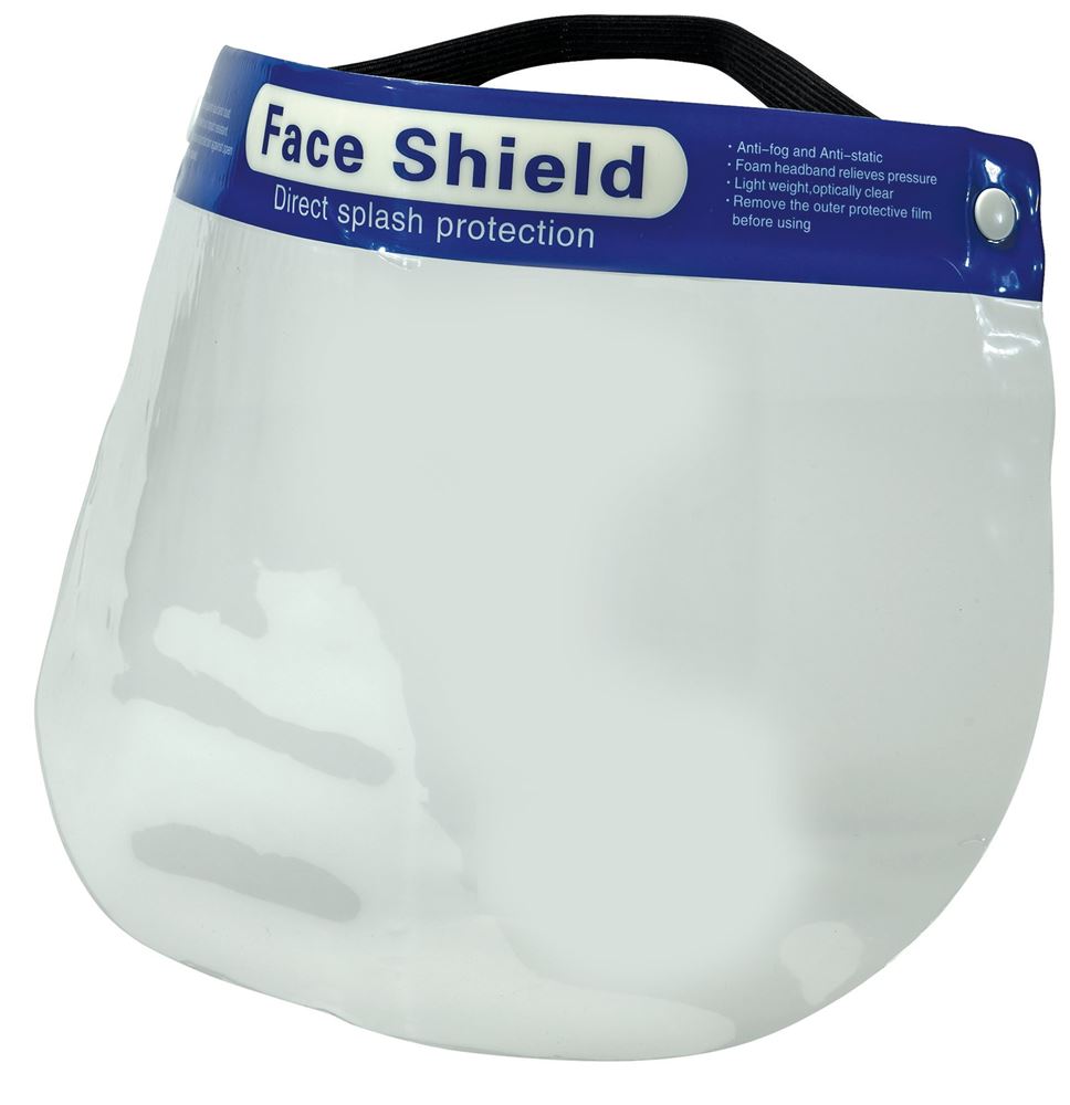 Draper FACESHIELD/HEADSTAP 20984 Disposable Face Shield