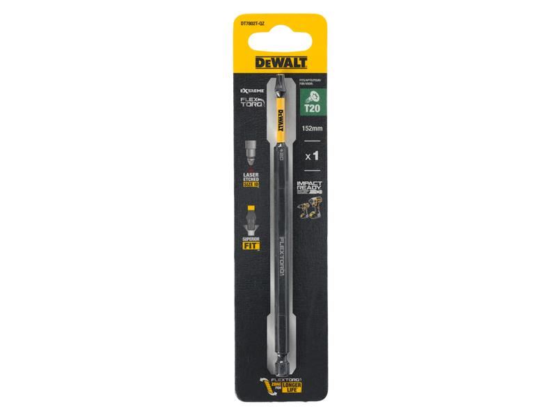 DeWalt Power Tools EXTREME FlexTORQ Bit T20 x 152mm