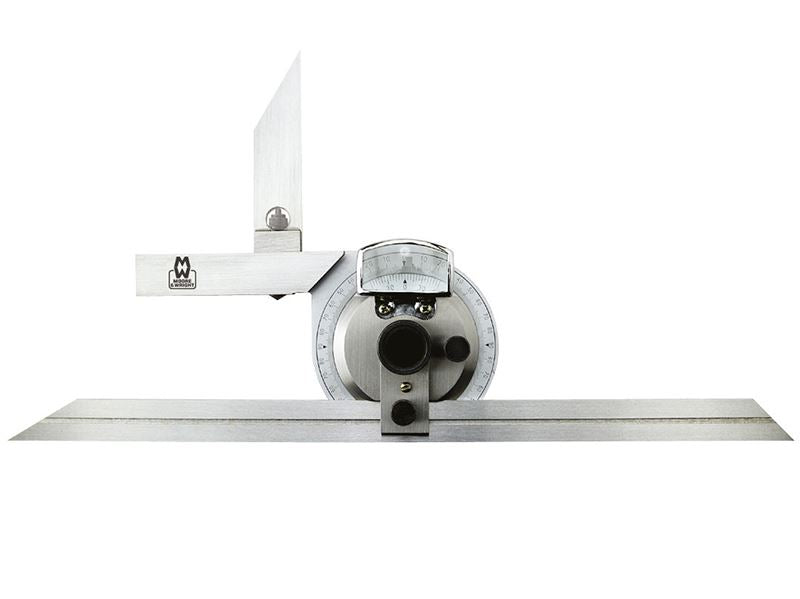Moore&Wright MW500-01 MW500-01 Universal 360° Bevel Protractor with 150/300mm Blades