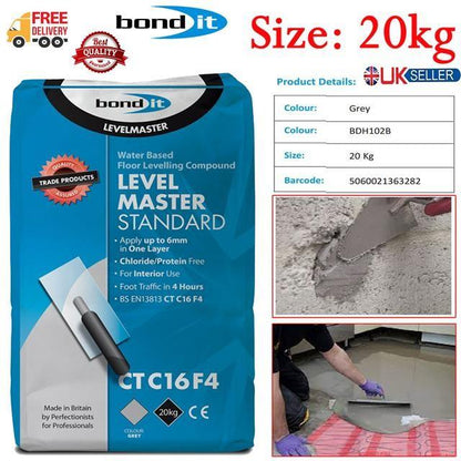 Bond It Levelmaster BDH102B Self Levelling Floor Compound 20kg SLC
