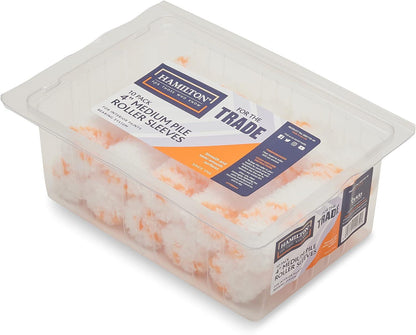 For The Trade 4" Medium Pile Sleeves - 10 Pack | Decorating Tools, Paint Brushes, Rollers & Accessories