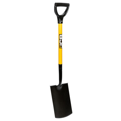 JCB JCBDS01 Garden Spade 180x280mm Blade Solid Forged Carbon Steel Treaded Professional Digging Spade Garden Tool