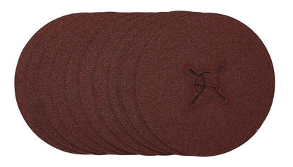 Draper 125MM FIBRE DISC 60G 68976 68976 Fibre Sanding Discs, 125mm, (Pack of 10)
