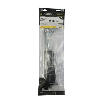 TIMCO Garage Drop Down Bolt Black 12" Black Pack 1