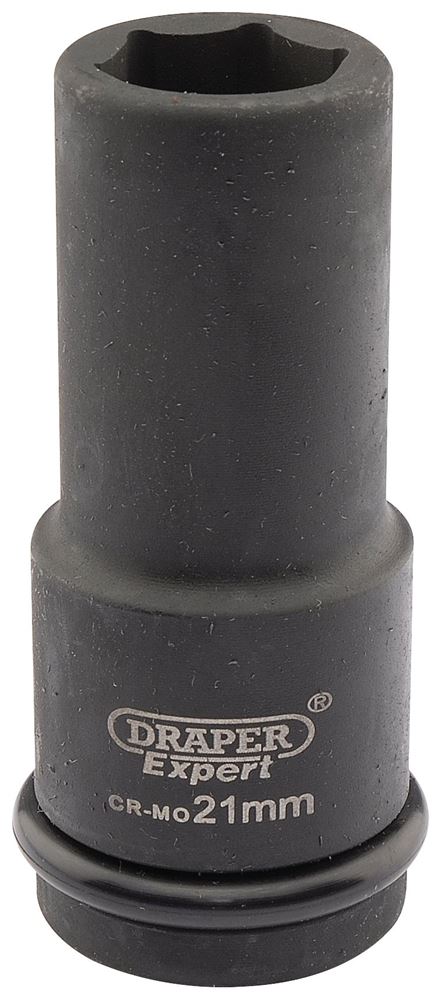 Draper 21MM IMP.DEEP SCKET 3/4DR 05053 HI-TORQÂ® Metric Deep Impact Sockets, 3/4" Sq. Dr.