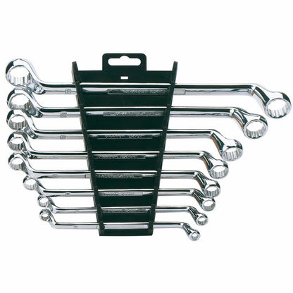 Draper RING.SPANNER SET-8 PC.METRIC 64607 Draper Expert HI-TORQÂ® Deep Offset Metric Ring Spanner Set (8 Piece)