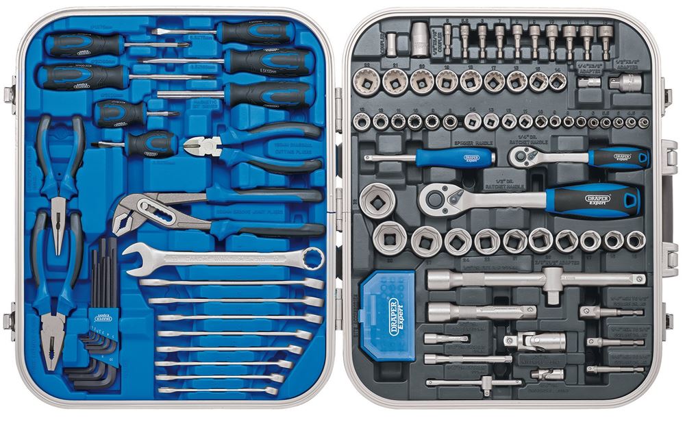 DRAPER 32027 - Mechanics Tool Kit (127 Piece)