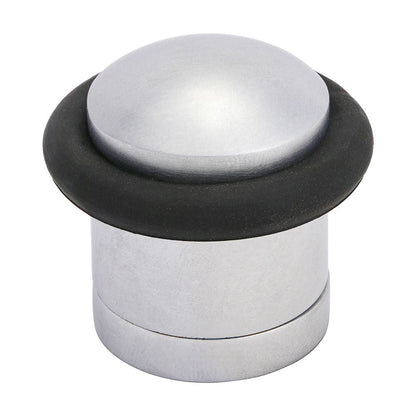 TIMCO Cylinder Door Stop Sat. Chrome 41mm Pack 1